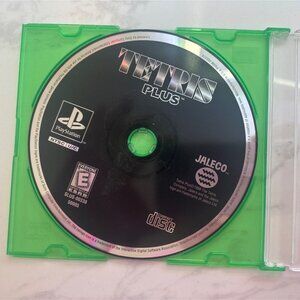 Tetris Plus PlayStation 1 Game Disc Jaleco In Green Jewel Case